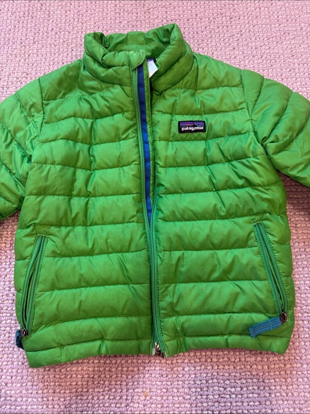 Patagonia Green Quilted Puff Jacket